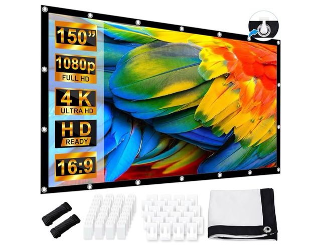 Pantalla de Proyección de Doble Cara 4K