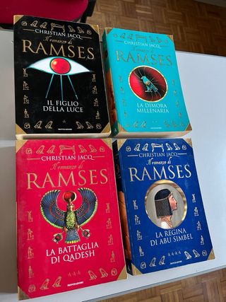 Il romanzo di Ramses - primi 4 volumi della serie