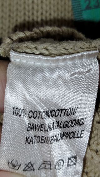 Jersey mujer beige talla S