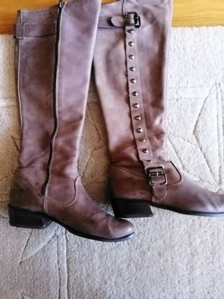 Botas Altas Piel
