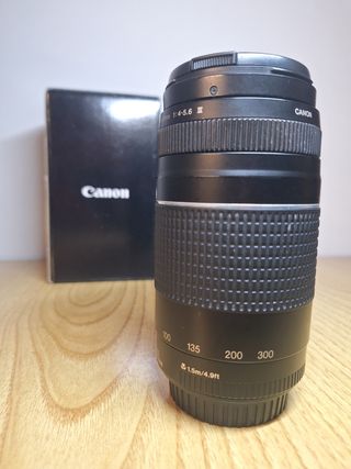 ♦️♦️♦️OBJETIVO CANON EF 75-300 (III)