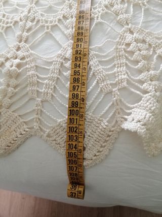 Tapete mesa ganchillo