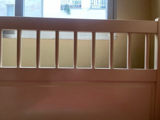 Cama ikea con somier y cabecero