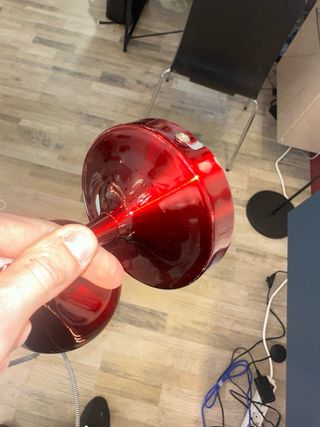 Lampada da soffitto rossa