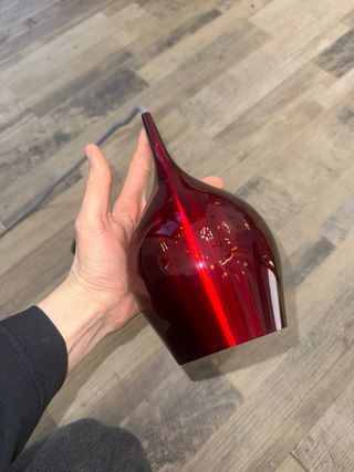 Lampada da soffitto rossa