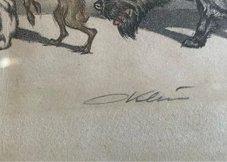 2X DIRTY DOGS OF PARIS BORIS O'KLEIN GRABADOS 50 c