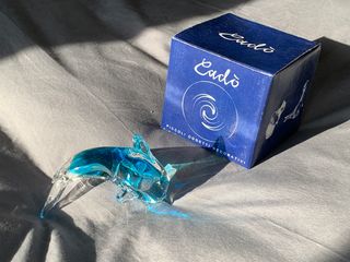 Animaletto Delfino in vetro Cadò soprammobile