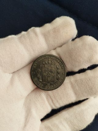 🪙 Moneda 5 céntimos 1879 Alfonso XII