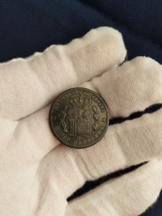 🪙 Moneda 5 céntimos 1879 Alfonso XII