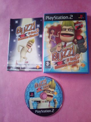 Buzz El Gran Concurso Musical PS2