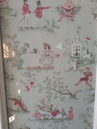 Puertas de madera con cortinas