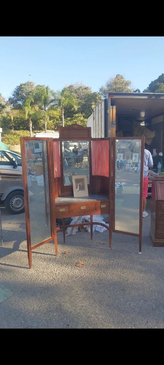 Mueble bar-Tocador con espejo 1920