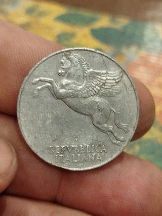 Italia 10 liras 1949 moneda