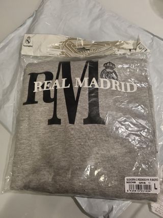 Sudadera gris REAL MADRID