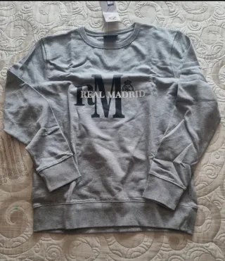 Sudadera gris REAL MADRID