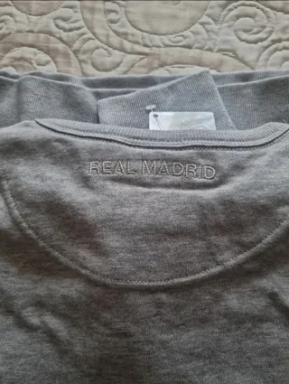 Sudadera gris REAL MADRID
