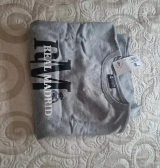 Sudadera gris REAL MADRID