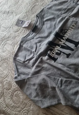 Sudadera gris REAL MADRID