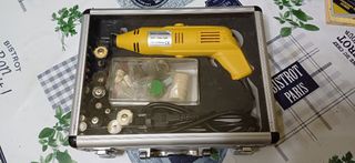 Mini taladro multifuncion con maletín