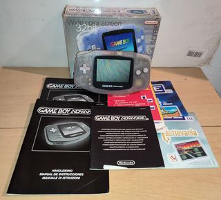 Game boy advance transparente Gameboy nintendo