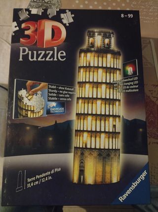 Puzzle 3D Torre Pendiente de Pisa