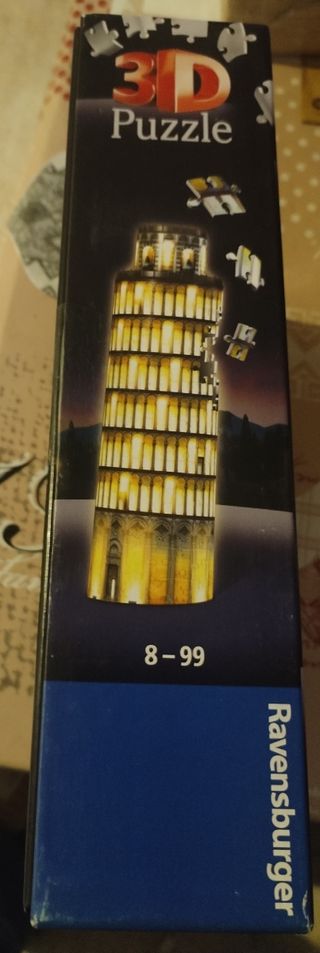Puzzle 3D Torre Pendiente de Pisa