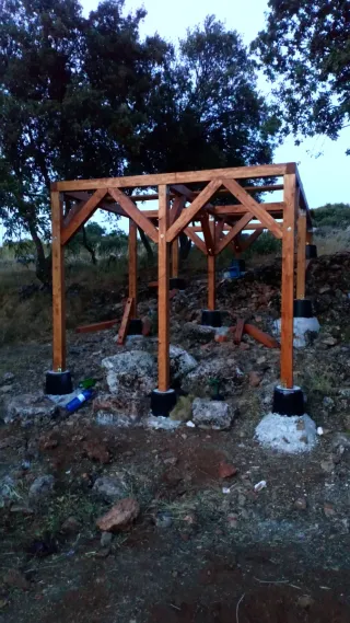 Cabañas, casas del árbol, casetas de madera...
