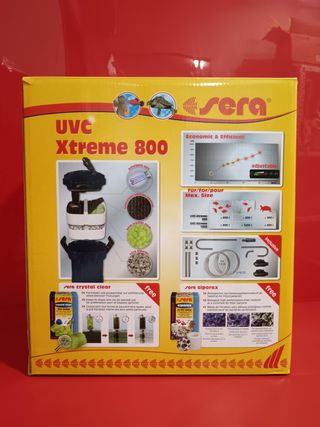Filtro de Acuario SERA Profesional UVC XTREME 800