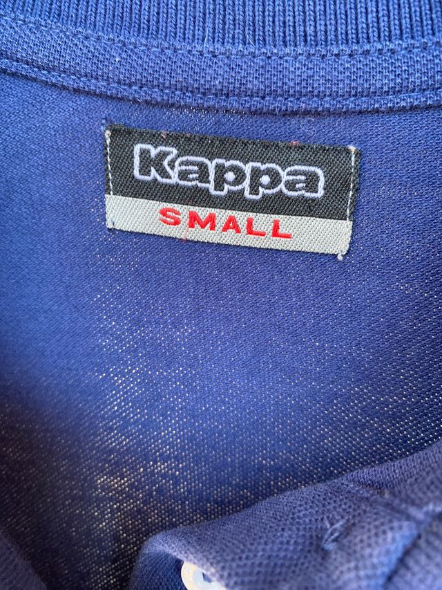Kappa t shirt polo blu uomo taglia s