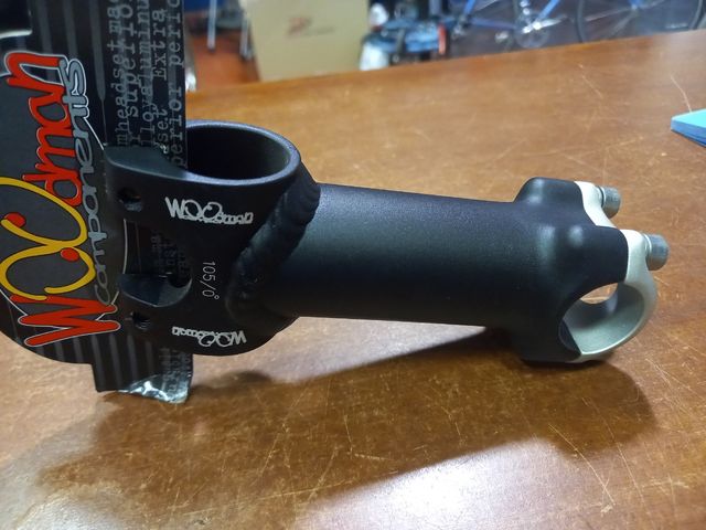 Potencia Woodman 0°/105mm 1.1/8 25.4mm