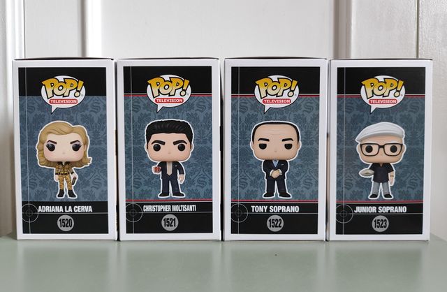 Pack 4 Funkos Los Soprano #1520-1523 POP!