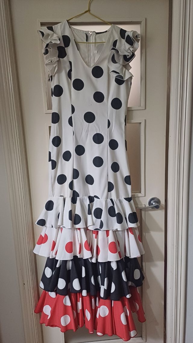 Traje flamenca mujer