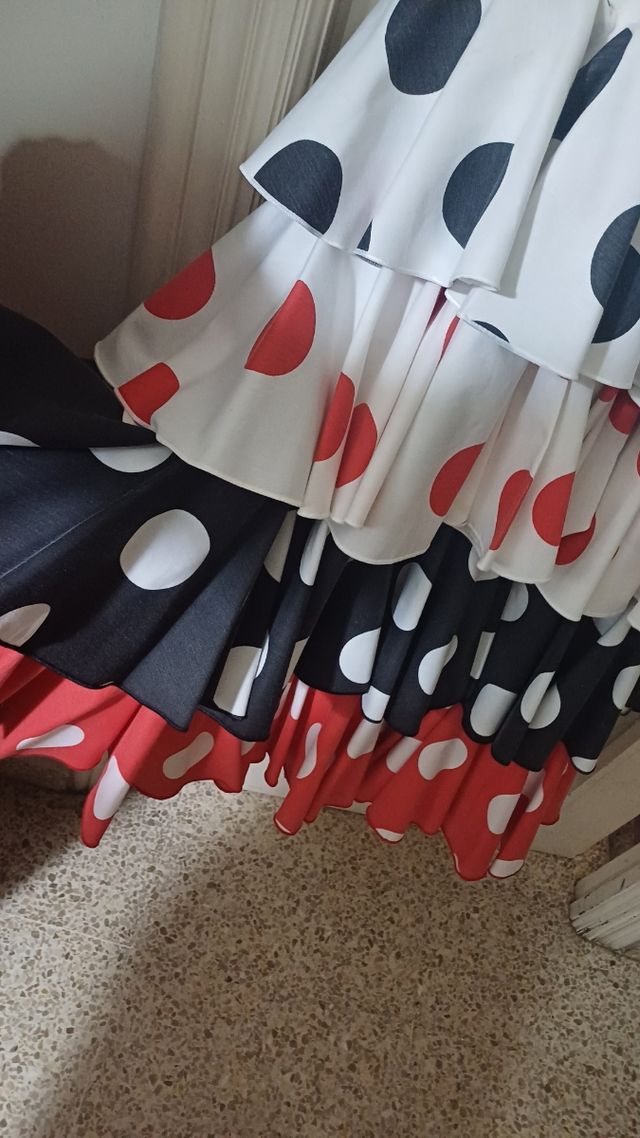 Traje flamenca mujer