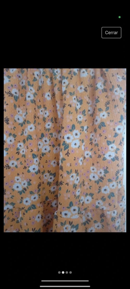 Vestido Bershka amarillo