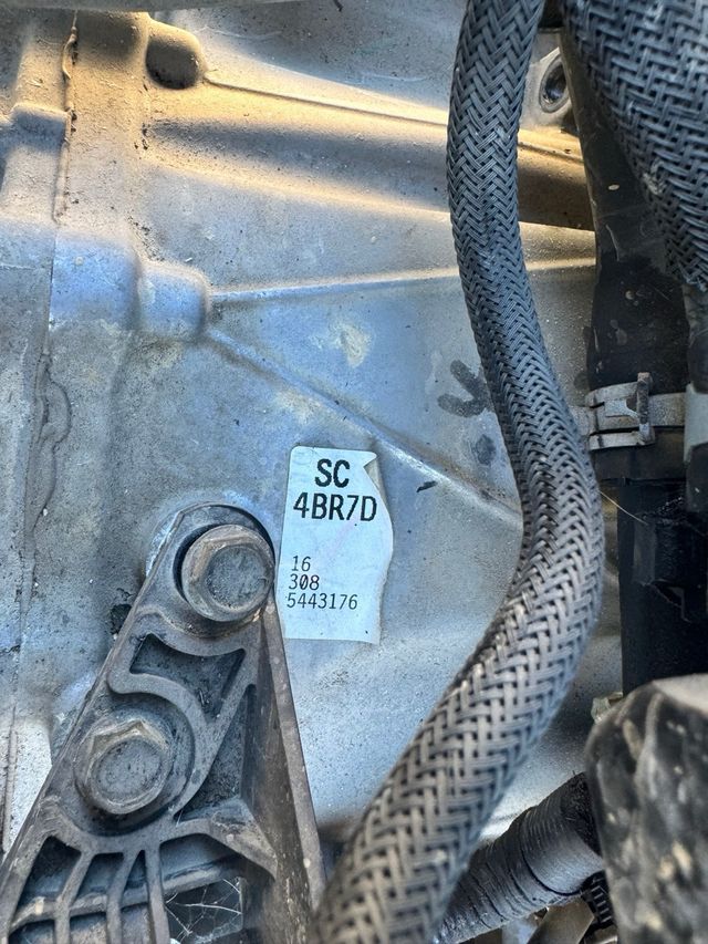 caja cambios 1.6 dci 4x4 con caja transfer sc4br7d