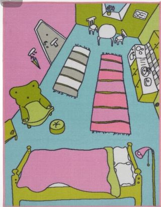Alfombra infantil Ikea 100x133