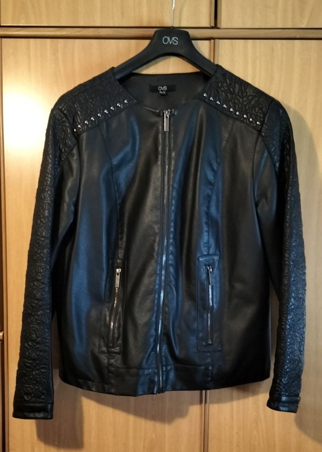 Giacchetto in finta pelle