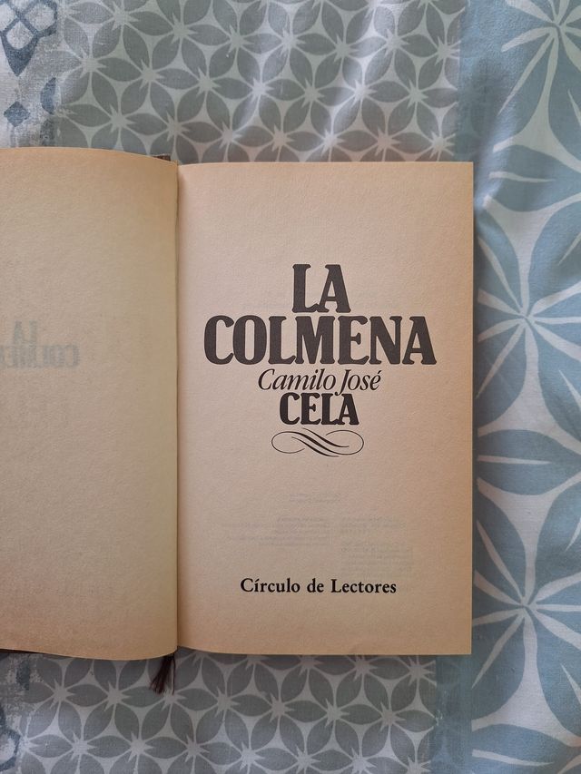 Novela "La colmena"