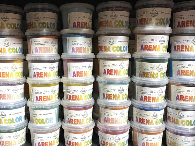 SABBIA COLORATA 150 gr - CHOPO x14