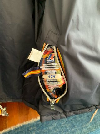 Piumino kway double face 