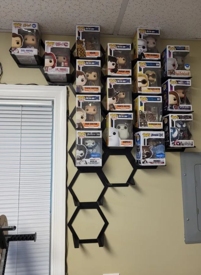 5 sujetores de pared para Funko Pops
