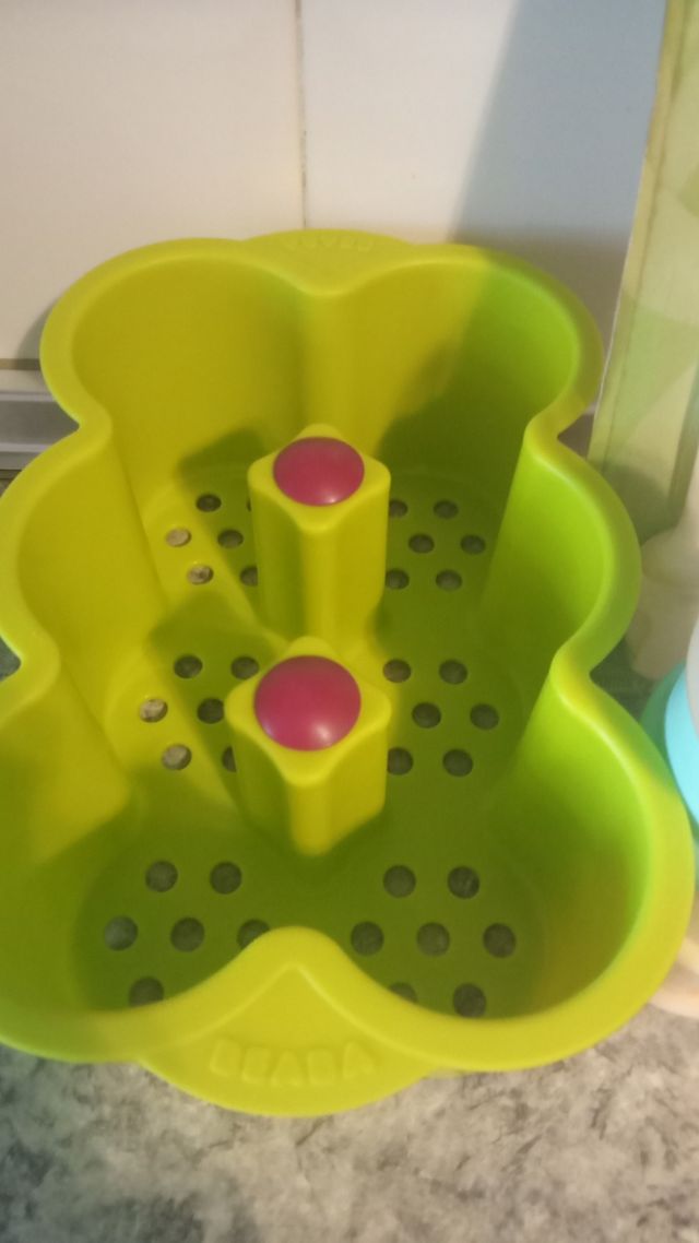 Escurre biberones y porta leche/papilla