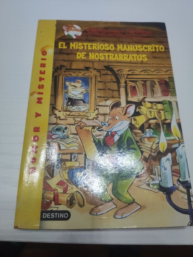 El Misterioso Manuscrito De Nostrarratus (Geronimo Stilton) (Spanish Edition)
