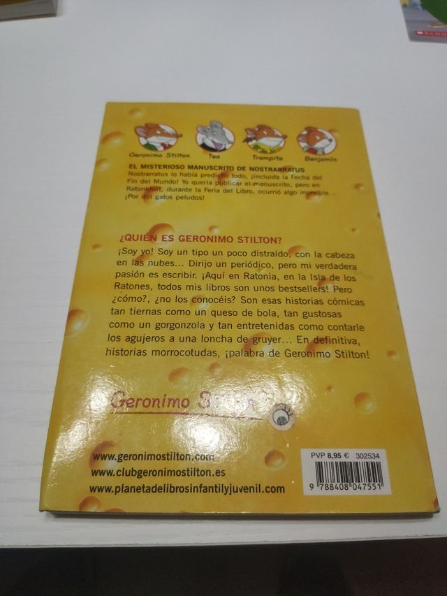 El Misterioso Manuscrito De Nostrarratus (Geronimo Stilton) (Spanish Edition)