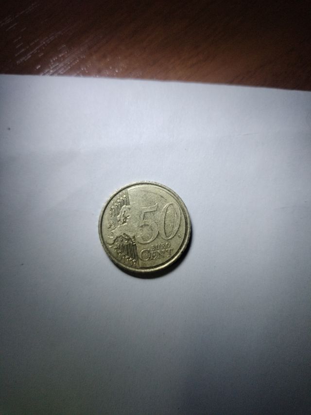 Moneda 50 céntimos Malta 2008