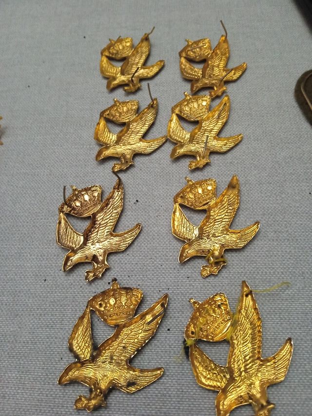 Lote insignias boinas y pins