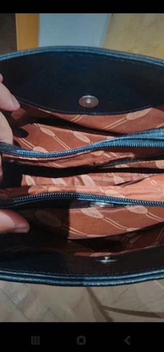Fanple Bolso de auténtica piel Nuevo