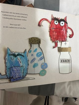 El Monstre de Colors, un llibre pop-up