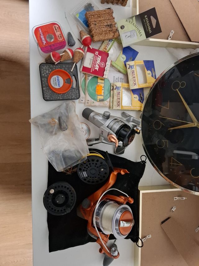 Carrete Pesca + Lote