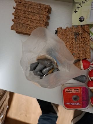 Carrete Pesca + Lote